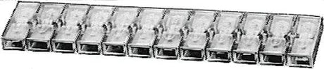 Hella steckgehäuse socket,12-pin 142x42x7.0mm 10pcs.