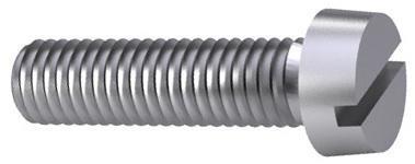 Cilinderkopschroef zaagsnede m4x30 d84 elvz | 200 stuks