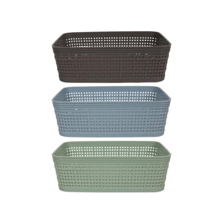 Svenska living mand 4,5l 24,5x16x10cm woven