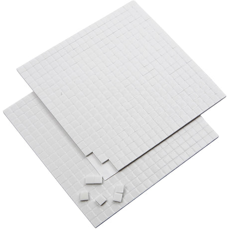 Creativ company https: www.cchobby.nl 3d-foam-pads-afm-5x5-mm-dikte-2-mm-wit-2x400-stuk-2-vel-1-doos