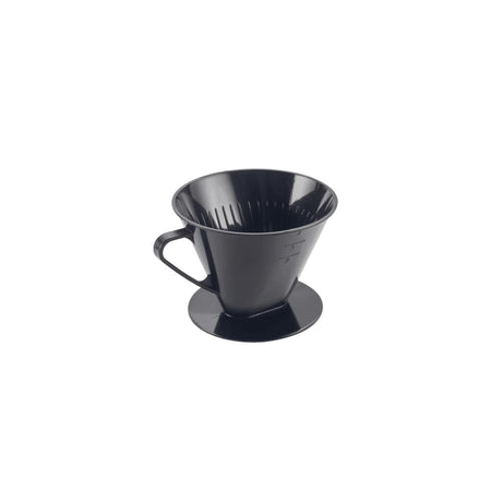 Metaltex koffiefilterhouder nr 4 zwart