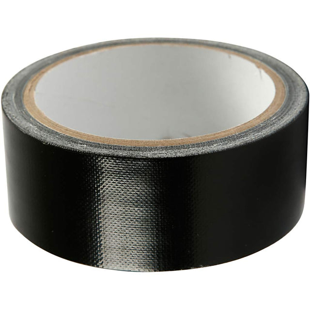 Creativ company duct tape zwart, 25m