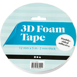 Creativ company http: www.cchobby.nl 3d-foam-tape-b-12-mm-dikte-2-mm-5-m-1-rol