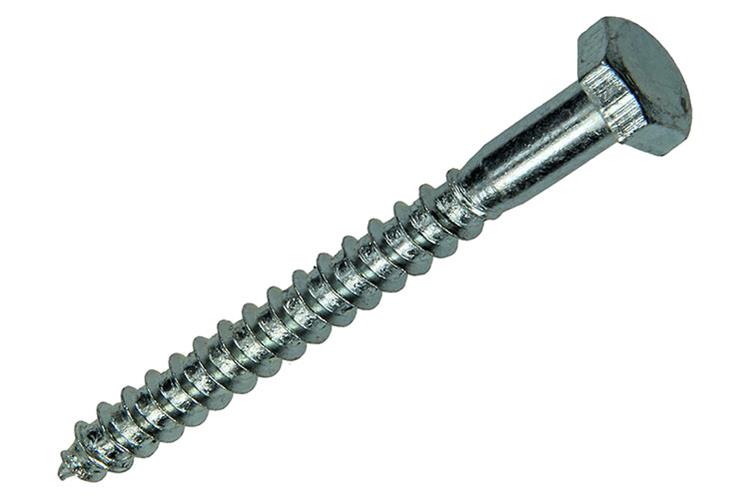 Mack 1007032 - houtdraadbout staal verzinkt 100 st 6 x 60 mm | 3 stuks