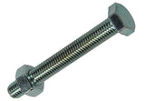 Mack 1007084 - tapbout + moer verzinkt 50 st 10 x 80 mm | 1 stuks