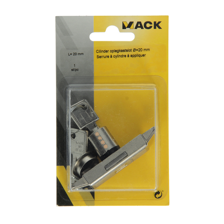 Mack 1014019 - cilinder oplegkastslot ø 20 mm l20 mm | 5 stuks