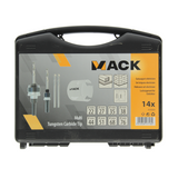 Mack 1018369 - gatzagenset electricien 14 delig | 3 stuks