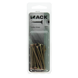 Mack 1017299 - spaanplschr.vzkop-zelfb. geelverz. 15 st 4,0 x 50 mm | 10 stuks