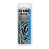 Mack 1017494 - metaalschroef verz. kop + moer verz. 14st m4 x 30 mm | 10 stuks