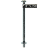 Mack 1017638 - mekaniekbout + moer staal verzinkt 1 st m12 x 180 mm | 10 stuks