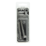 Mack 1019775 - houtdraadbout roestvrijstaal 2st 10 x 60 mm | 10 stuks