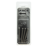 Mack 1019813 - metaalschroef verz. kop + moer rvs 4 st m5x50 | 10 stuks