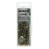Mack 1018010 - spaanplschr.vzkop-zelfb. geelverz. 65 st 4,0 x 30 mm | 5 stuks