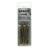 Mack 1018014 - spaanplschr.vzkop-zelfb. geelverz. 25 st 4,0 x 60 mm | 5 stuks