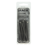 Mack 1020001 - spaanplaatschroef vz kop rvs 18 st 5,0 x 70 mm | 5 stuks
