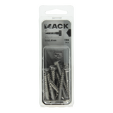 Mack 1020008 - houtdraadbout roestvrijstaal 14 st 6 x 40 mm | 5 stuks