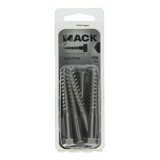 Mack 1020014 - houtdraadbout roestvrijstaal 6 st 8 x 70 mm | 5 stuks