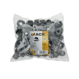 Mack 1020172 - sluitschelp grijs 50 st. 7mm | 5 stuks