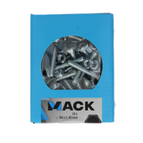 Mack 1020198 - houtbout + moer verzinkt 28 stm6 x 40 mm | 5 stuks