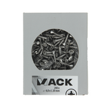 Mack 1020231 - spaanplaatschroef vz kop inox a2 200 st 4,0 x 20 mm | 2 stuks