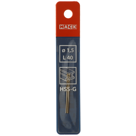 Mack 1018397 - metaalboor hss g din 338 ø 1,5 x 40 mm 2st | 5 stuks