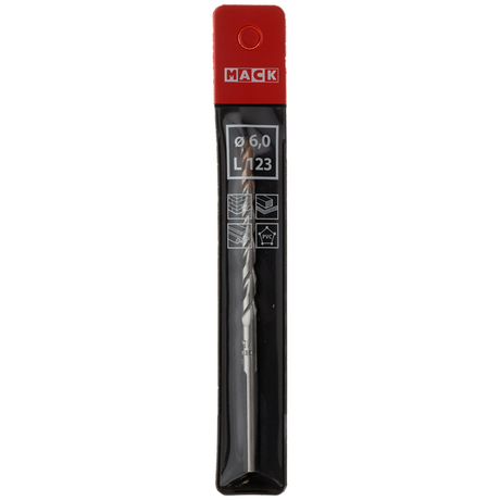 Mack 1018499 - universele multi boor ø 6,0 x 123 mm | 5 stuks