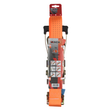 Mack 1023393 - spangordel pe, ratelspanner 2d50mm-8m max4000kg 2 klauwhaken | 5 stuks