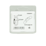 Mack 1006843 - 2 loze schakels verzinkt+moer bl 5mm | 5 stuks