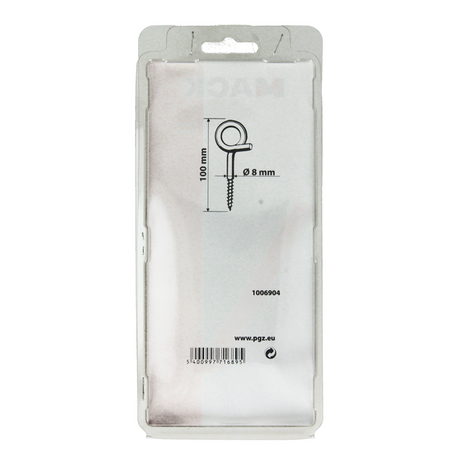 Mack 1006904 - 2 krulhaken 100mm verzinkt | 5 stuks