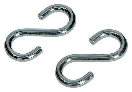 Mack 1008534 - 2 open s-haken 4,4 x 40mm verzinkt | 10 stuks