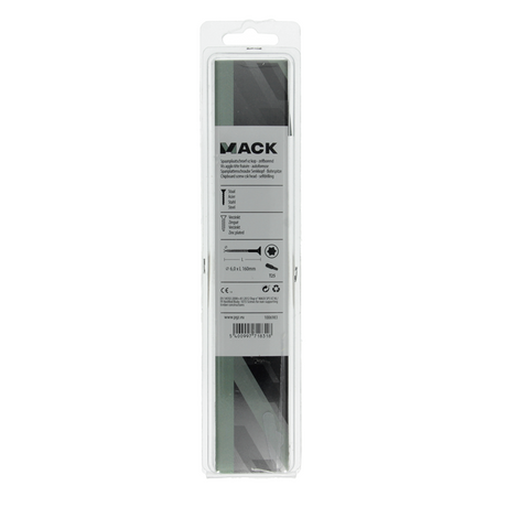 Mack 1006983 - spaanplschrf. vzkop-zelfb geelverzinkt 4st 6 x 160mm | 5 stuks