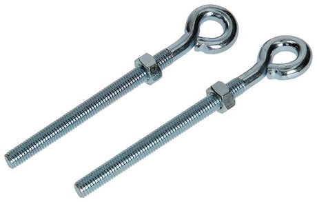 Mack 1008552 - 2 oogbouten + moer m8 x 100mm verzinkt | 10 stuks