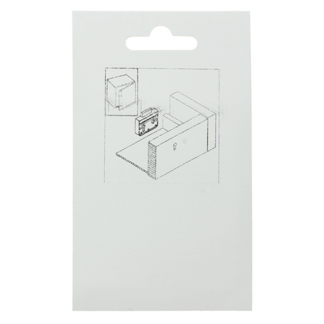 Mack 1015912 - 1 oplegmeubelslot vernikkeld 15mm | 5 stuks