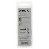 Mack 1017218 - spaanplaatschroef vz kop geelverz.40 st 3,0 x 25 mm | 10 stuks