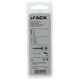 Mack 1017247 - spaanplaatschroef vz kop geelverz.12 st 4,5 x 50 mm | 10 stuks