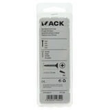 Mack 1017248 - spaanplaatschroef vz kop geelverz.11 st 4,5 x 55 mm | 10 stuks