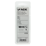 Mack 1017501 - metaalschroef verz. kop + moer verz. 14st m5 x 25 mm | 10 stuks