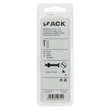 Mack 1017508 - metaalschroef verz. kop + moer verz. 10st m6 x 20 mm | 10 stuks