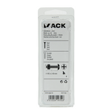 Mack 1017548 - kachelbout + moer staal verzinkt 10 st m5 x 40 mm | 5 stuks