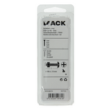 Mack 1017555 - kachelbout + moer staal verzinkt 6 st m6 x 50 mm | 5 stuks