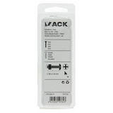 Mack 1017556 - kachelbout + moer staal verzinkt 5 st m6 x 60 mm | 10 stuks