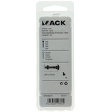 Mack 1017577 - houtbout + moer staal verzinkt4 st m7 x 50 mm | 5 stuks