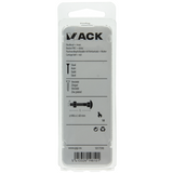 Mack 1017598 - houtbout + moer zwart 6,0 x 60 mm 4st | 5 stuks