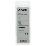 Mack 1017667 - stokeinde hout + metr. draad verz. 6 st m5x30 | 10 stuks