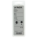 Mack 1017674 - zeskant moer staal verzinkt 40 st m 5 | 10 stuks