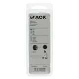 Mack 1017680 - zeskant moer staal verzinkt 4 st m 14 | 5 stuks