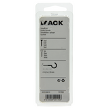 Mack 1017808 - schroefhaak staal wit 4 st 4,0 x 30 mm | 10 stuks