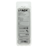 Mack 1019757 - spaanplaatschroef vz kop rvs 6 st 5,0 x 70 mm | 10 stuks
