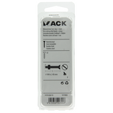 Mack 1019808 - metaalschroef verz. kop + moer rvs 8 st m4x40 | 10 stuks