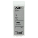 Mack 1019955 - keilbouthuls verzinkt 4 st m6 x 40 mm | 10 stuks